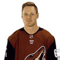 Happy Carl Soderberg Sticker by Arizona Coyotes