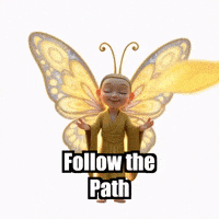 Path Buddhism GIF by BuddhaFlyJourney