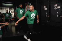 High Five Avery Bradley GIF by Boston Celtics