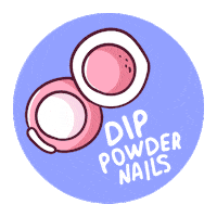 Nails Powder Sticker