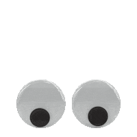 3D Eyes Sticker by jagheterpiwa