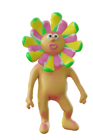 3D Flower Sticker by somedarappa