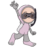 Diving Ok Sticker