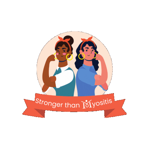 Myositis Sticker by TMA