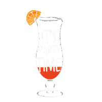 Summer Time Party Sticker