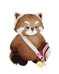 Tanuki Sticker by DeliandCo