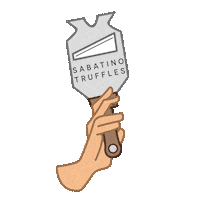 Sabatinotruffles hand yum luxury foodie Sticker