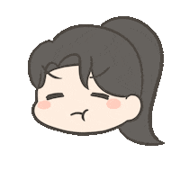 Angry Korean Sticker