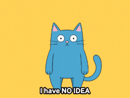 thenopecat reaction cat mood confused GIF