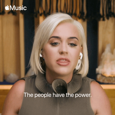 Serious Katy Perry GIF by Apple Music