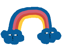 Arco Iris Sticker Sticker by afabula