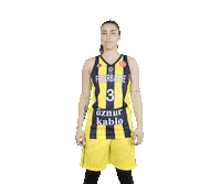 Basketball Cora Sticker by Fenerbahçe Öznur Kablo