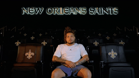 Football What GIF by New Orleans Saints