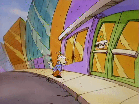 rockos modern life nicksplat GIF