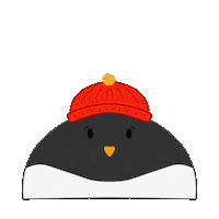 Snow Day Christmas Sticker by Demic