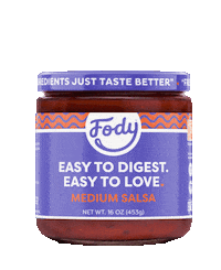 FODYFOODS gut digestion ibs guthealth Sticker