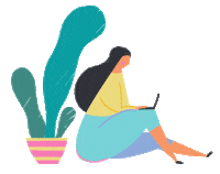 bhivedesign happy fun sticker rainbow Sticker