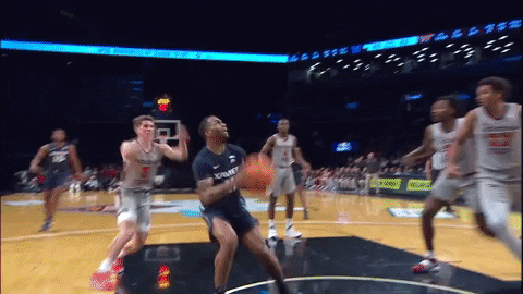 Celebrate Lets Go GIF by Xavier Men's Basketball