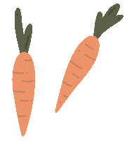 Easter Carrot Sticker