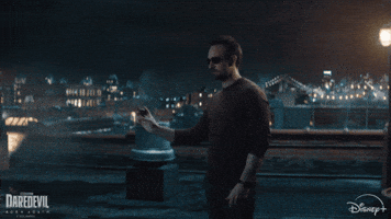 Practicing Matt Murdock GIF by Marvel Studios