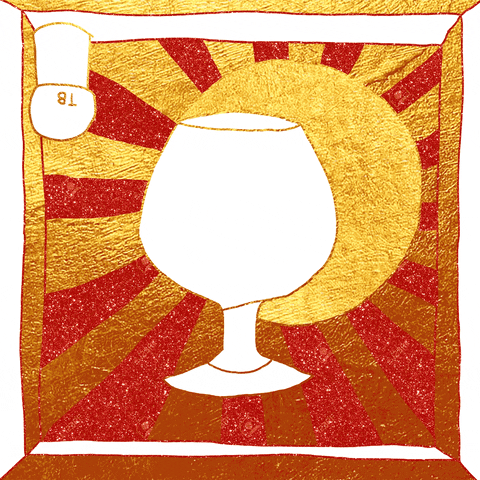 cesuperstudio giphyupload champagne rouge soleil GIF