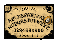 Ouija Messer Sticker