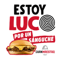 JuanMaestroChile burger comida sandwich pan Sticker