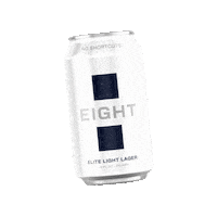 drinkeightbeer 8 eight troy aikman eight beer Sticker