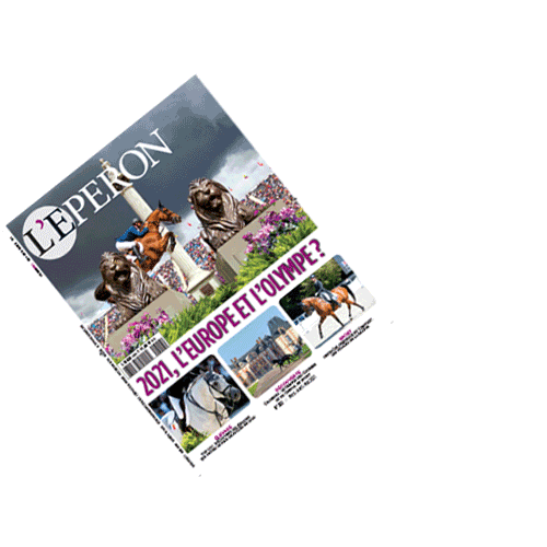 Leperon giphyupload magazine mag cheval Sticker