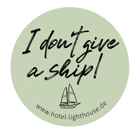 Ship Button Sticker by Heimathafen® Hotels