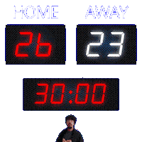 23 Away Sticker