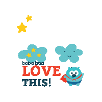 bababaa_ children toddler bababaa bababaamalaysia Sticker