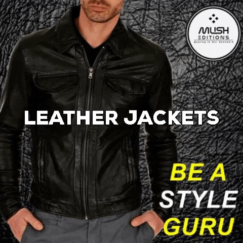 sdasssa giphygifmaker leather jackets GIF