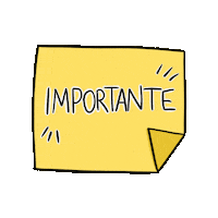 palomatocacelli importante post it notas tocacelli Sticker