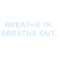 Breathe Chill Out Sticker by FabFitFun