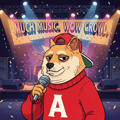 Shiba Inu Singing GIF by Doge Pound