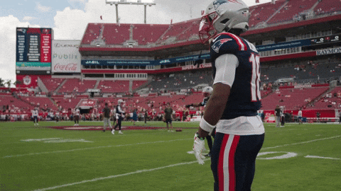 Kyle Williams Football GIF by New England Patriots
