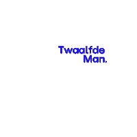 TwaalfdeMan tm twaalfdeman twaalfdemanmedia twaalfdemanlogo Sticker