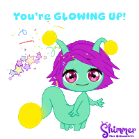 Awesome Lets Go Sticker by ShimmertheGlowworm