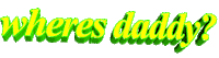Wheres daddy Sticker by AnimatedText