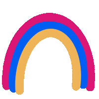Rainbow Colores Sticker