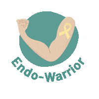 EndoApp endometriosis endometriose endowarrior endoapp Sticker