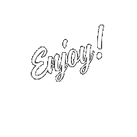 Enjoy Coffee Oclock Sticker by Chromatic Coffee