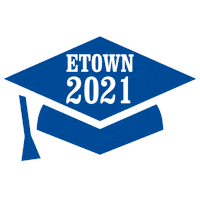 Etown Sticker by Elizabethtown College