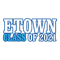 Etown Sticker by Elizabethtown College