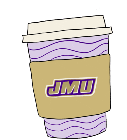 Coffee Break Sticker by James Madison University