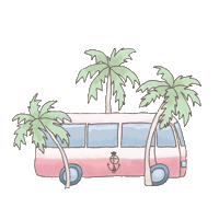 Pink Vacation Sticker by Hamilton Princess, Bermuda, A Fairmont Managed Hotel
