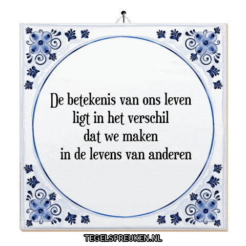 Impact Nl Sticker by Tegelspreuken.nl