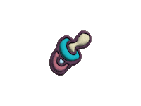 Soothing Happy Baby Sticker