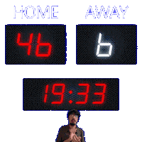 6 Away Sticker